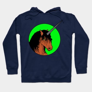 Brown Unicorn Hoodie